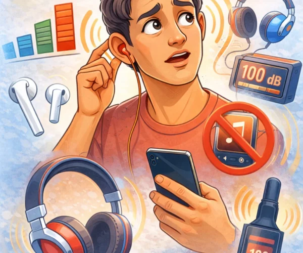 12 How to protech hearing while using personal audio