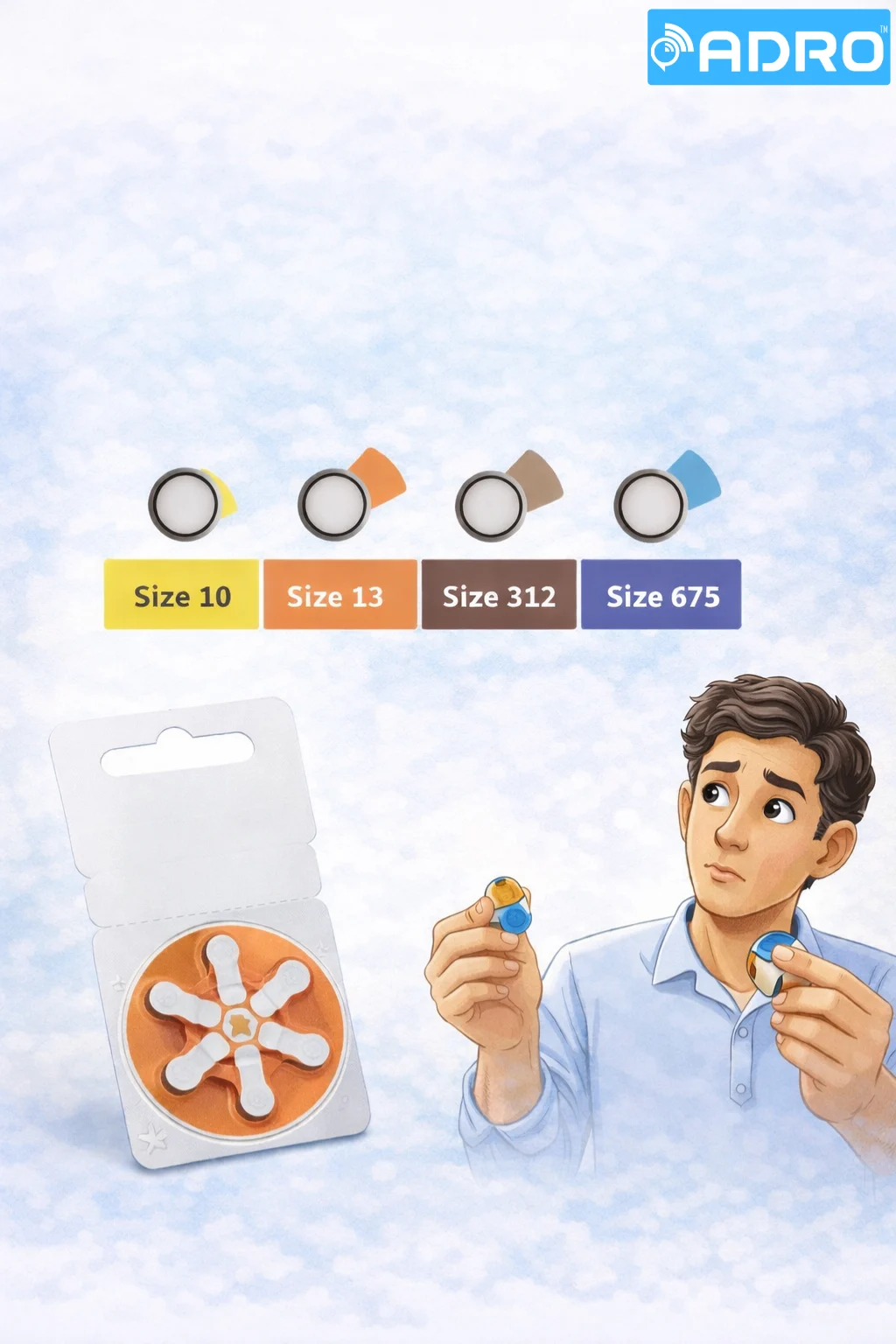 18 Hearing Aid Battery