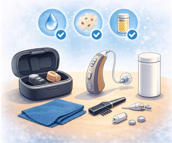 4 Hearing Aid Care Maintenance