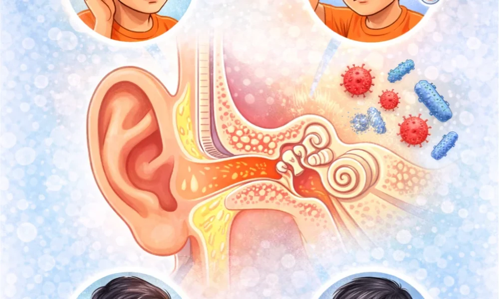 6 Symptoms of middle ear infections