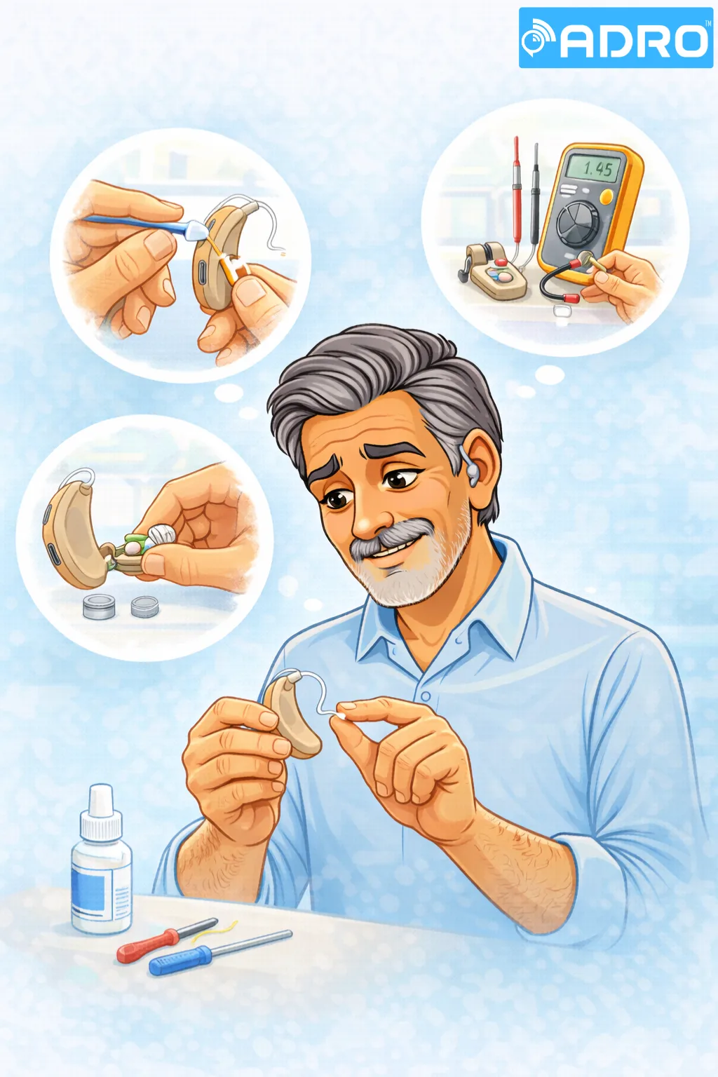 39 Three common hearing aid repairs for effective hearing