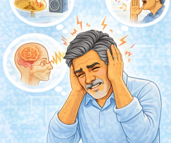 46 What is hyperacusis and its causes