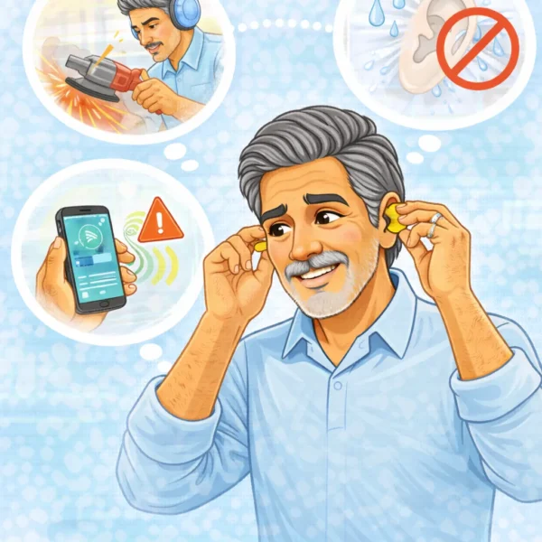 47 Precautions to be taken to prevent hearing loss