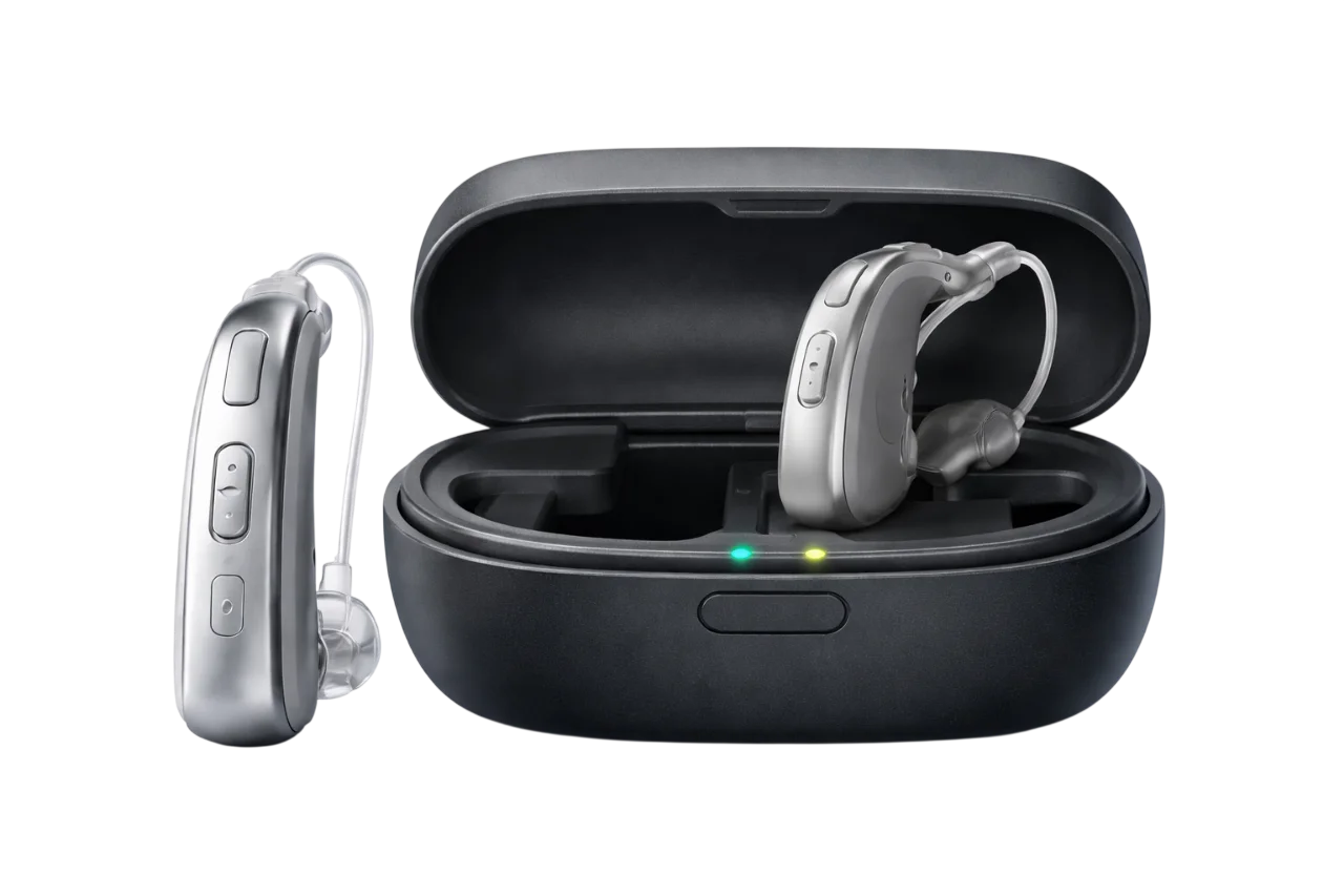 Rechargeable RIC hearing aid Adro