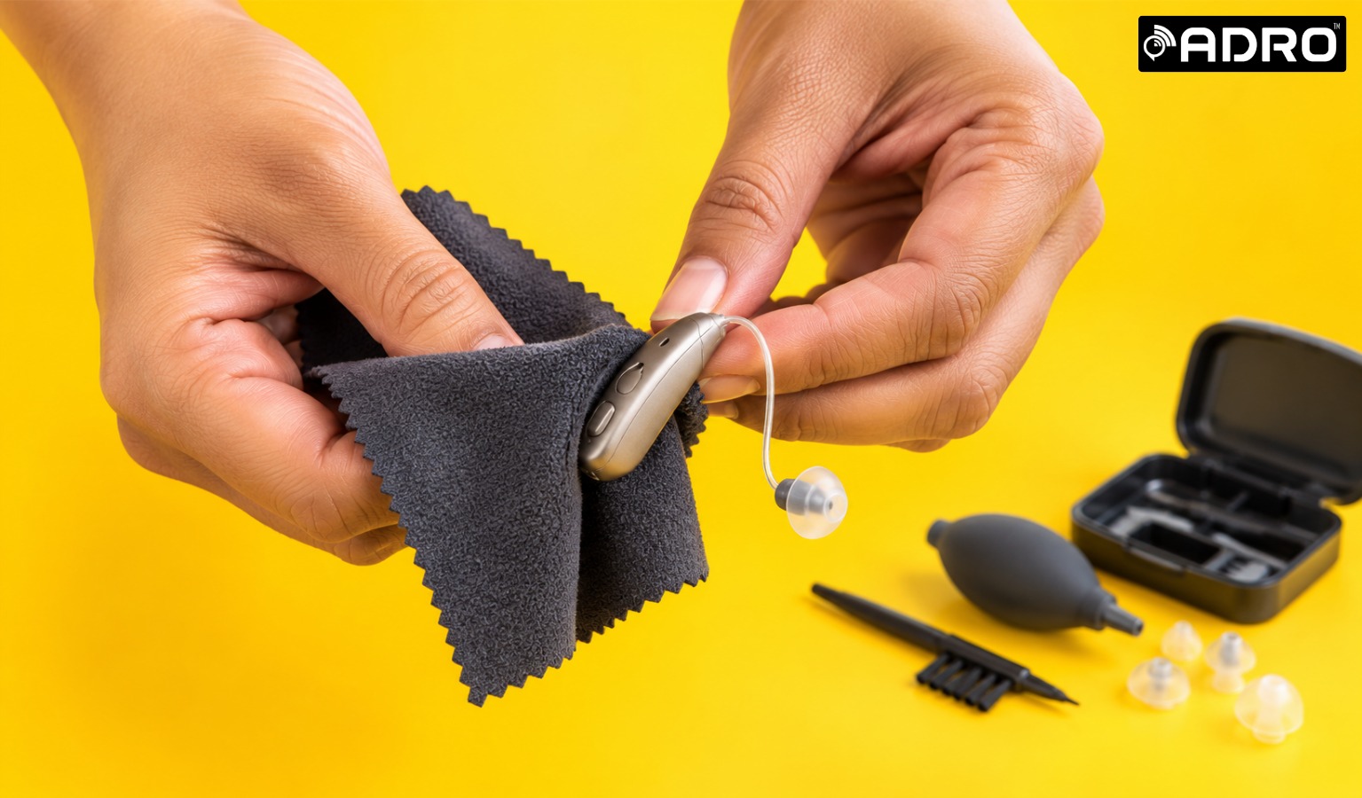 How to Clean and Maintain Your Hearing Aid at Home